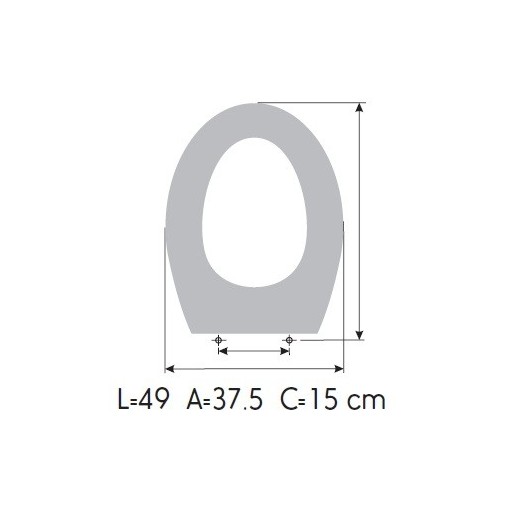 Tapa WC FACIS STRESSA