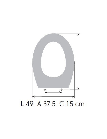 Tapa WC FACIS STRESSA
