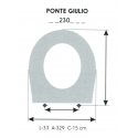 PONTE GIULIO Children's Toilet Seat (Single Ring)