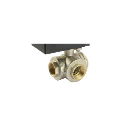 Valvula Diamant 3 Vias Plana 1/2" En T H-H-H