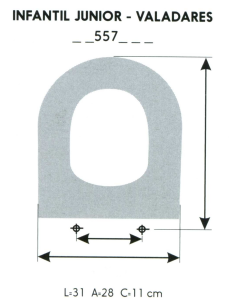 ASIENTO INFANTIL JUNIOR-VALADARES (SOLO ARO)