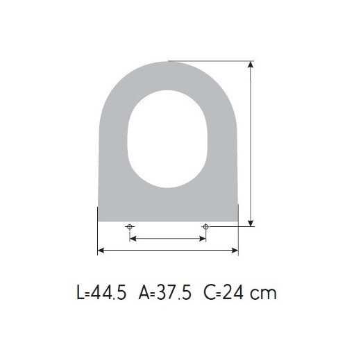 Tapa WC CIFIAL BLOCK