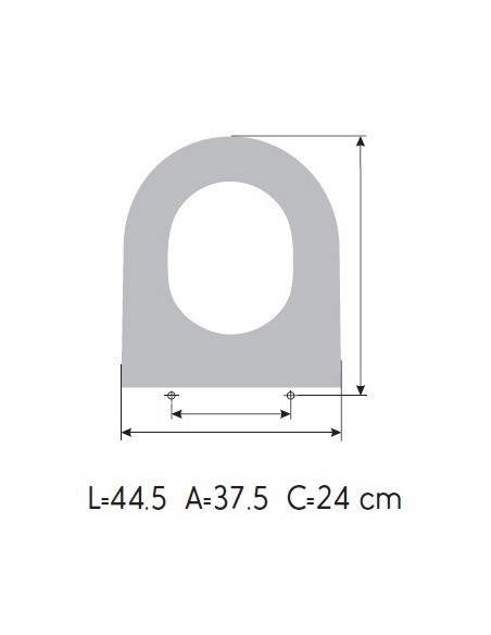 Tapa WC CIFIAL BLOCK