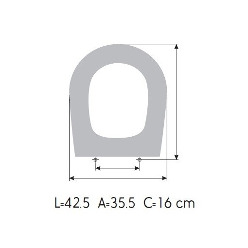 Tapa WC CIFIAL OPTIMA