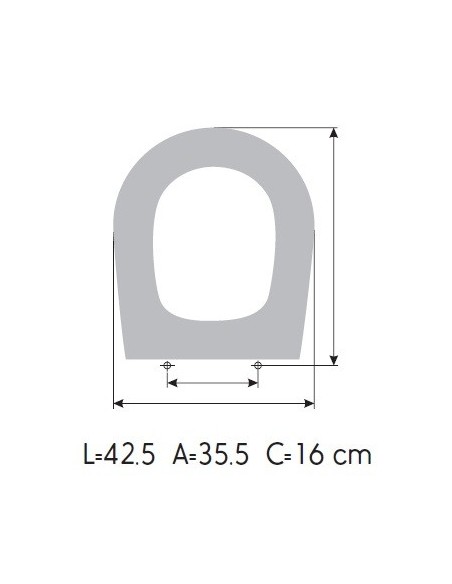 Tapa WC CIFIAL OPTIMA