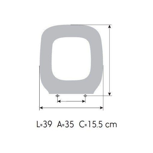 Tapa WC CIFIAL TECHNO C4