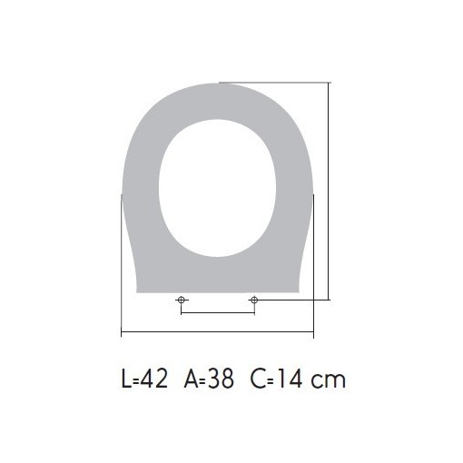 Tapa WC BATHCO FORMENTERA