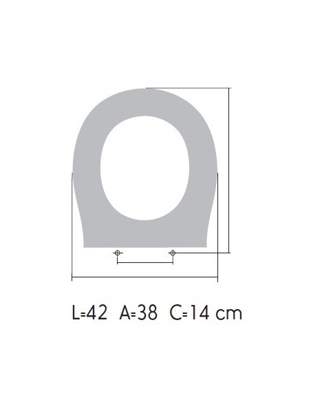 Tapa WC BATHCO FORMENTERA