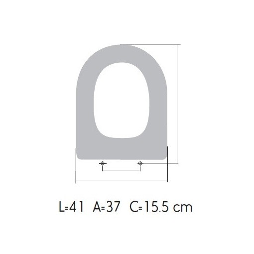 Tapa WC BATHCO RONDA