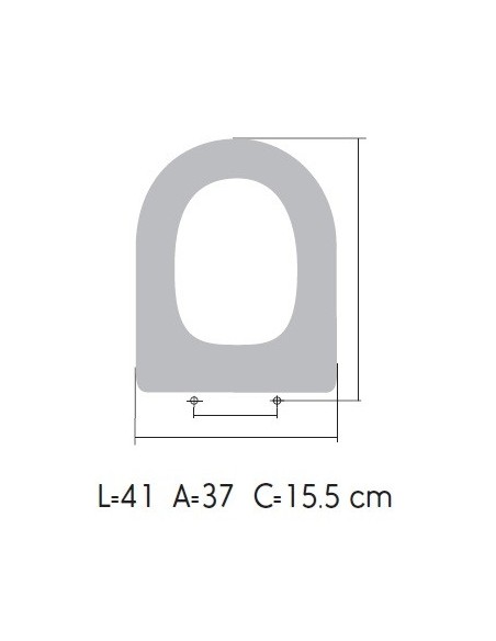 Tapa WC BATHCO RONDA