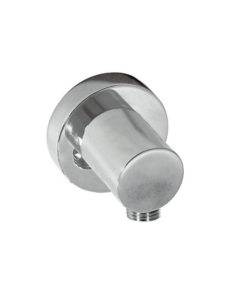 Codo Con Toma Pared Circular Para Flexo TRES