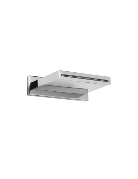 Rociador ducha a pared con cascada INOX TRES