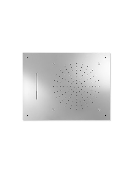 Rociador ducha a techo 3 funciones INOX TRES