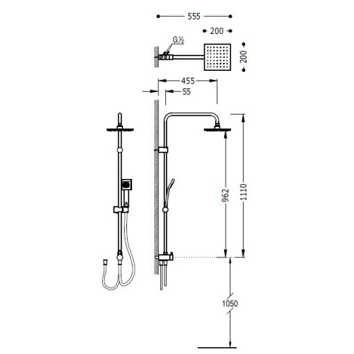 Conjunto De Ducha TRES