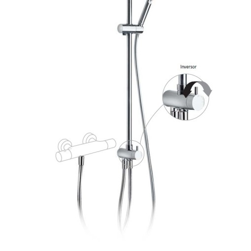 Barra De Ducha Masaje TRES