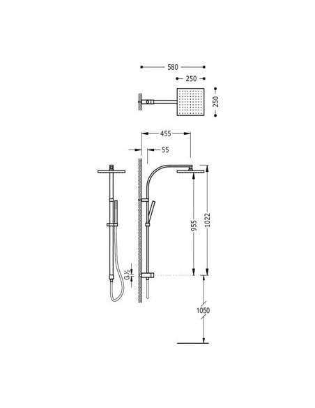 Kit Ducha Anticalcárea CUADRO TRES
