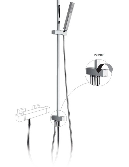 Conjunto Ducha Anticalcárea CUADRO TRES