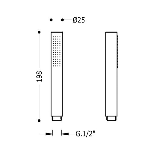 Ducha Anticalcárea TUB TRES