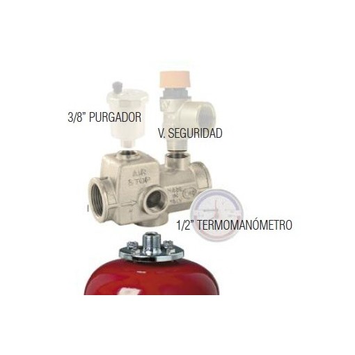 Separador Aire 1" Laton