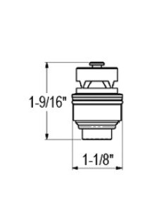 Cartucho Ca 1745 1/2" A 1"