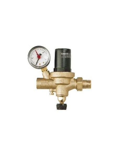 Valvula De Alimentacion De 1/2" C/Manometro
