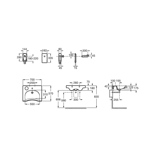 LVB.HNDCP.N-MERID.700 C-A Blanco