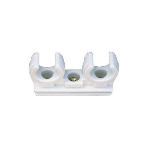 Clip Doble M6 Nylon HYDRAFIX