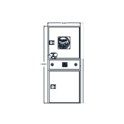 Alarma Para Sistemas Verticales Modelo Riastar. Dimensiones: 150 X 620 X 250 Mm