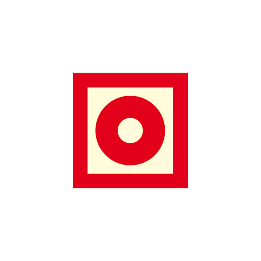 Cartel imagen PULSADOR DE ALARMA