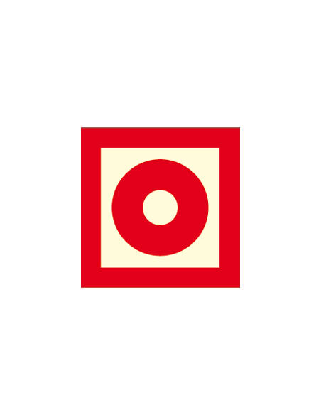 Cartel imagen PULSADOR DE ALARMA