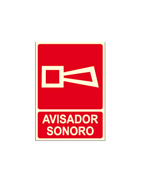 Cartel AVISADOR SONORO