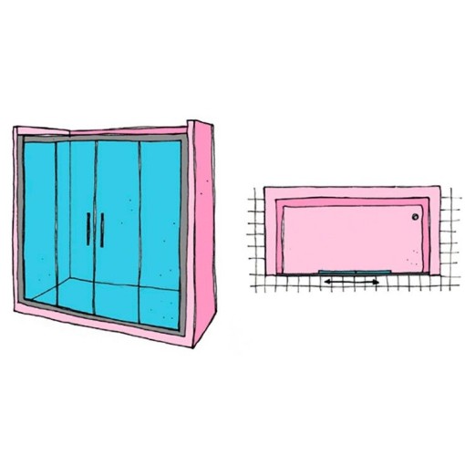 Mampara de ducha RIN