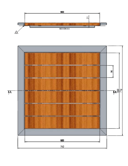 Plato  Para Duchas Pluvium ASTRALPOOL