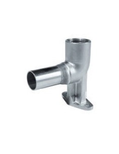 Codo 90 placa distanciador MH Ø15 x 1/2 INOXPRES