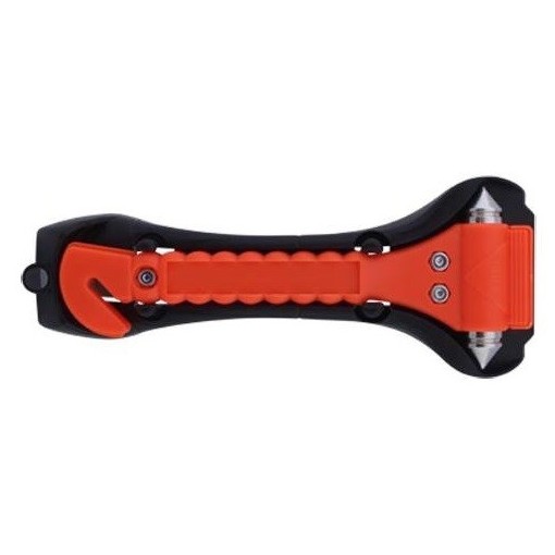 Martillo de emergencia. Rompe cristales + cuchilla