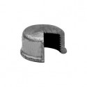 Round cap F - Galvanized iron