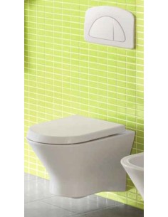 Inodoro suspendido NEXO + Cisterna empotrada + Tapa WC