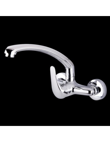 Grifo Monomando De Pared Con Caño Alto BASIC