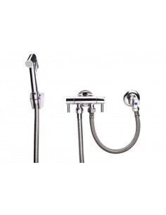 Kit De Ducha: Mango + Flexo + Soporte + Llave