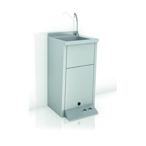 Lavamanos De Dos Agua Registrable Con Pedestal GENWEC