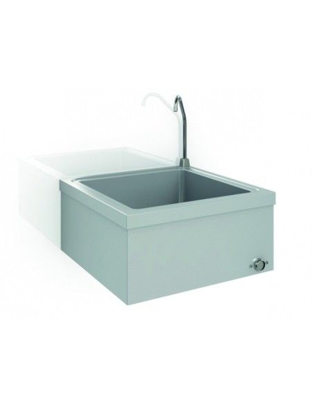 Lavamanos Mural De Un Agua Activado Con Rodilla GENWEC