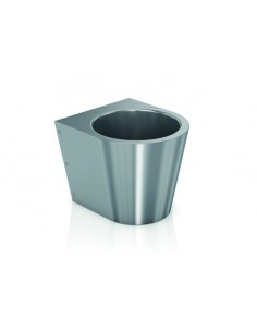 Inodoro Suspendido A Pared Inox 304 Satinado GENWEC