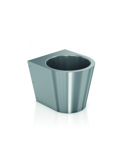 Inodoro Suspendido A Pared Inox 304 Satinado GENWEC