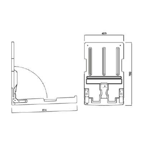 Cambiador De Pañales Vertical GENWEC