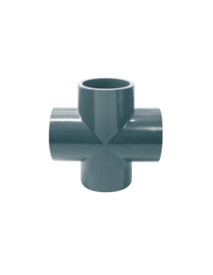 Cruz Derivación Doble H-H 90° Encolar PVC Presión