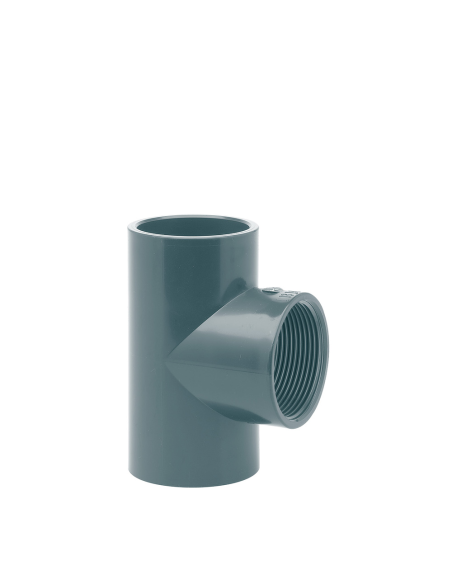 Te 90º H Salida Rosca PVC Presión