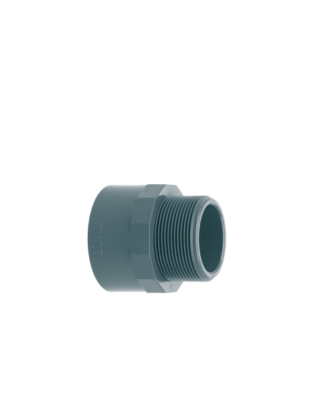 Terminal Rosca Macho PVC Presión