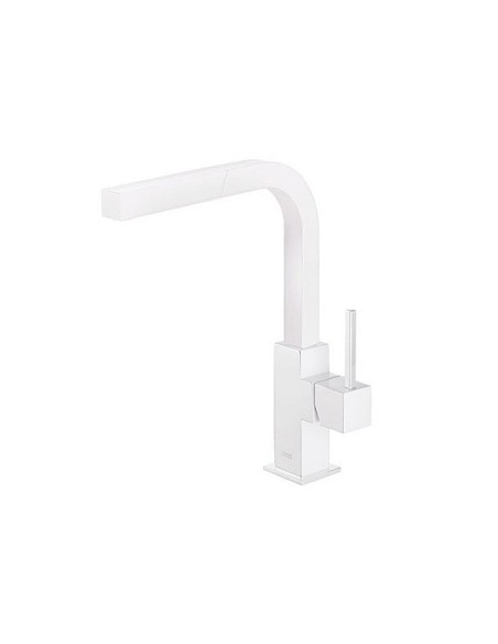 Monomando De Fregadero Vertical Con Ducha Extraíble CUADRO TRES