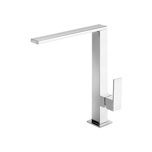 Grifo Monomando Para Fregadero Con Maneta Plana CUADRO TRES