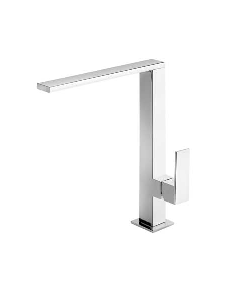 Grifo Monomando Para Fregadero Con Maneta Plana CUADRO TRES